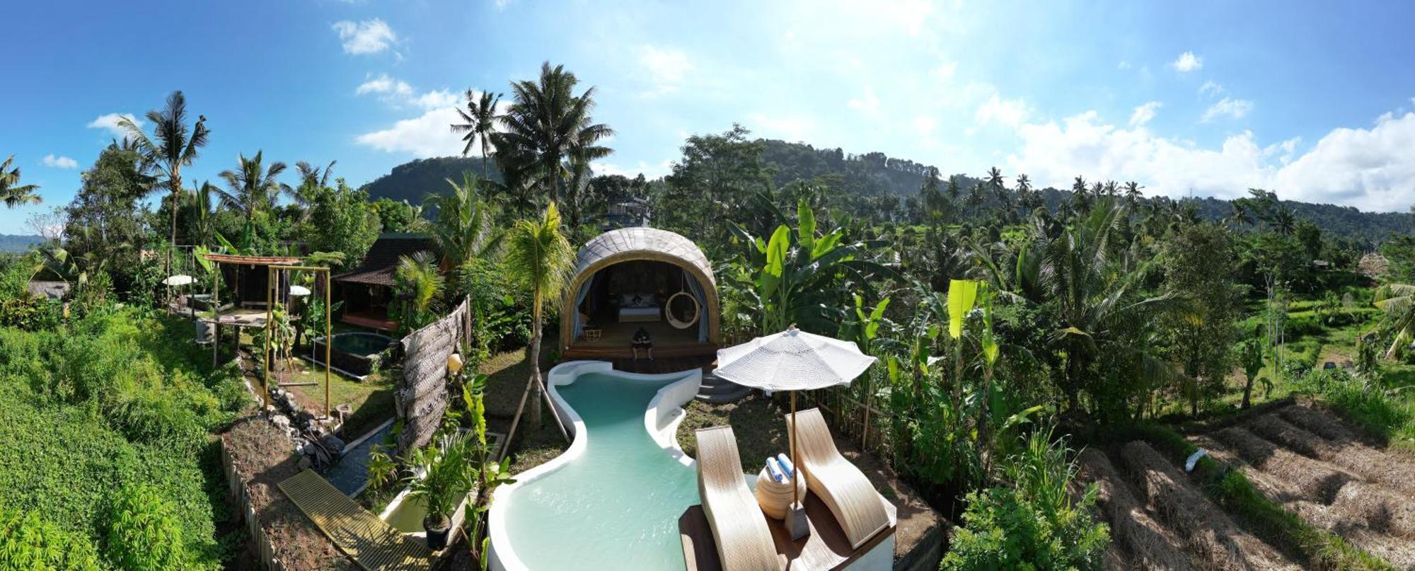 Bed and Breakfast Gladak Di Uma Bali Сідемен Екстер'єр фото